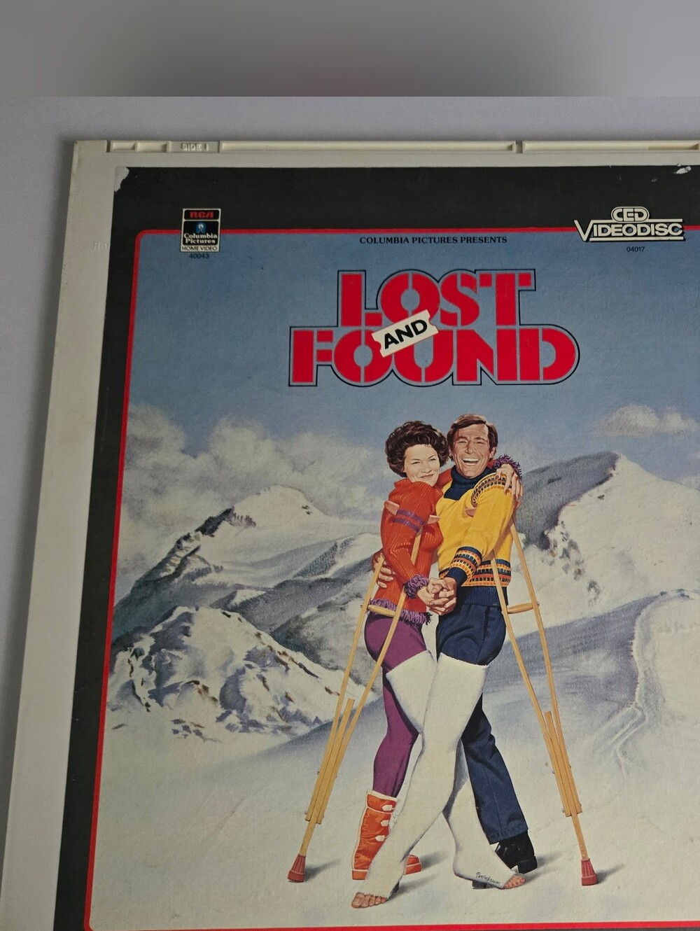 Laserdisc Lost & Found Vintage